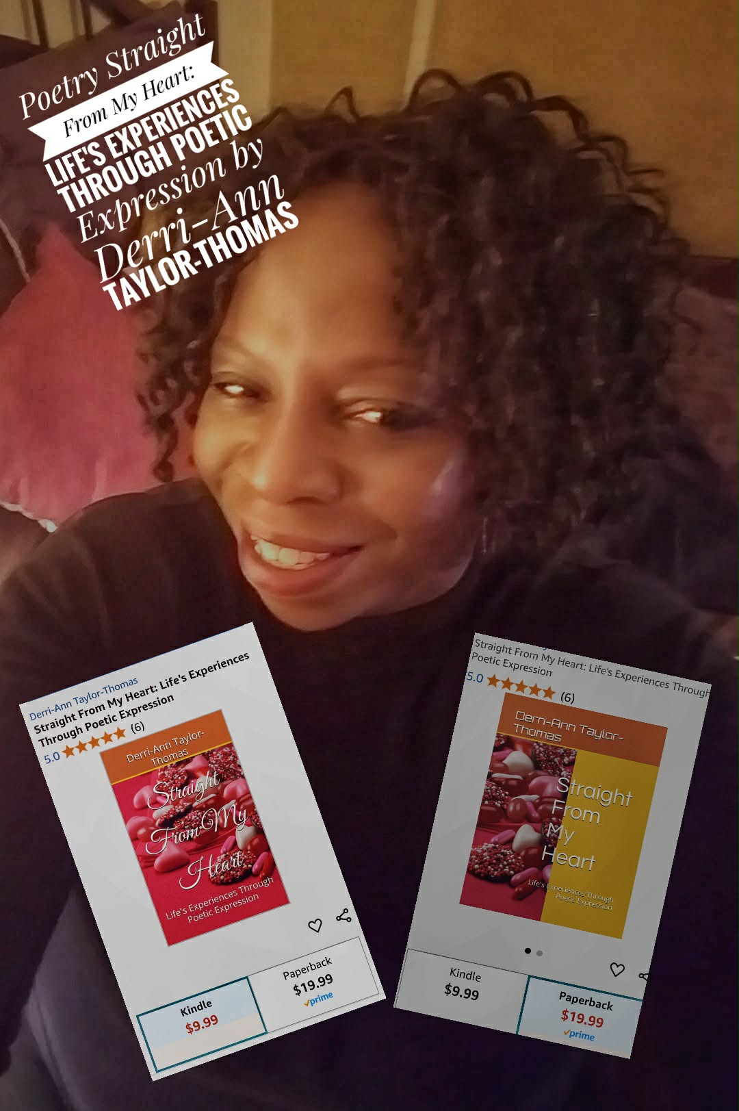 Kindle and paperback editions of Straight From My Heart